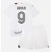 AC Milan Olivier Giroud #9 Bortedraktsett Barn 2023-24 Korte ermer (+ Korte bukser)